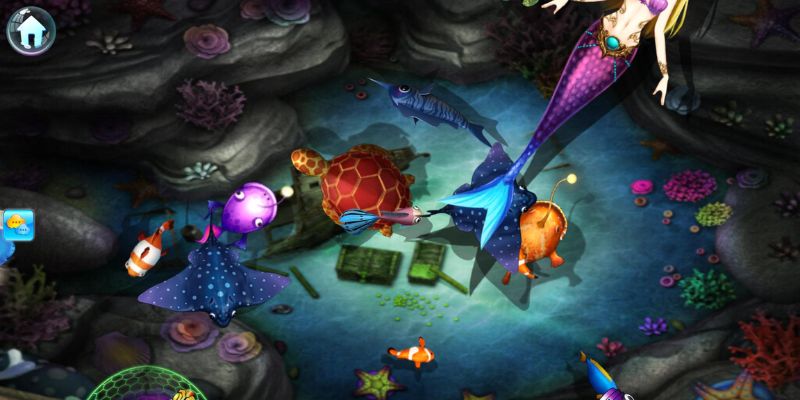 Đa dạng về vũ khí trong mod bắn cá